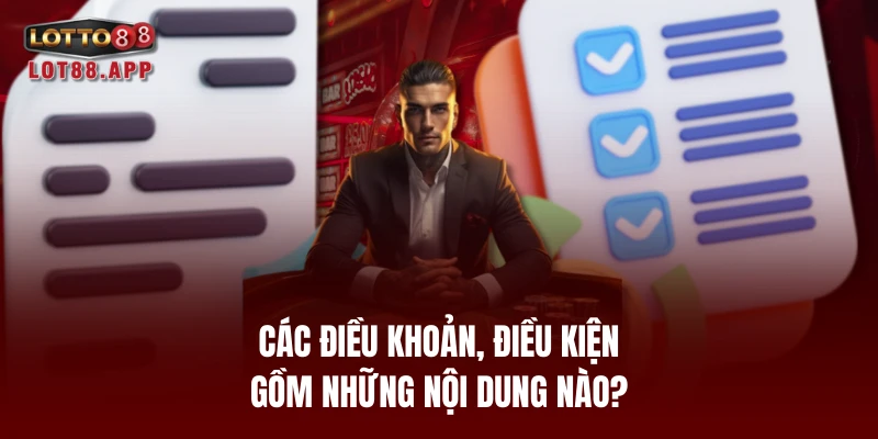 Các điều khoản, điều kiện gồm những nội dung nào?